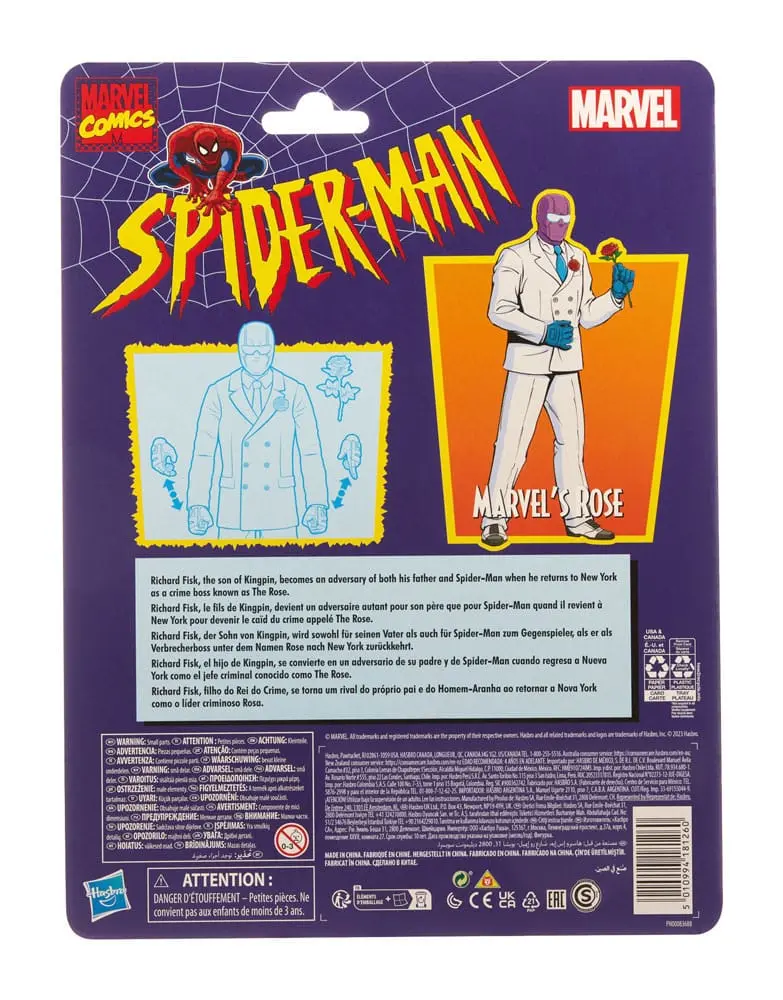 Spider-Man Marvel Legends Retro Collection Actionfigur Marvel's Rose 15 cm termékfotó