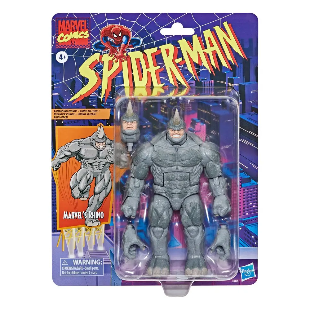 Spider-Man Marvel Legends Series Actionfigur 2022 Marvel's Rhino 15 cm Produktfoto