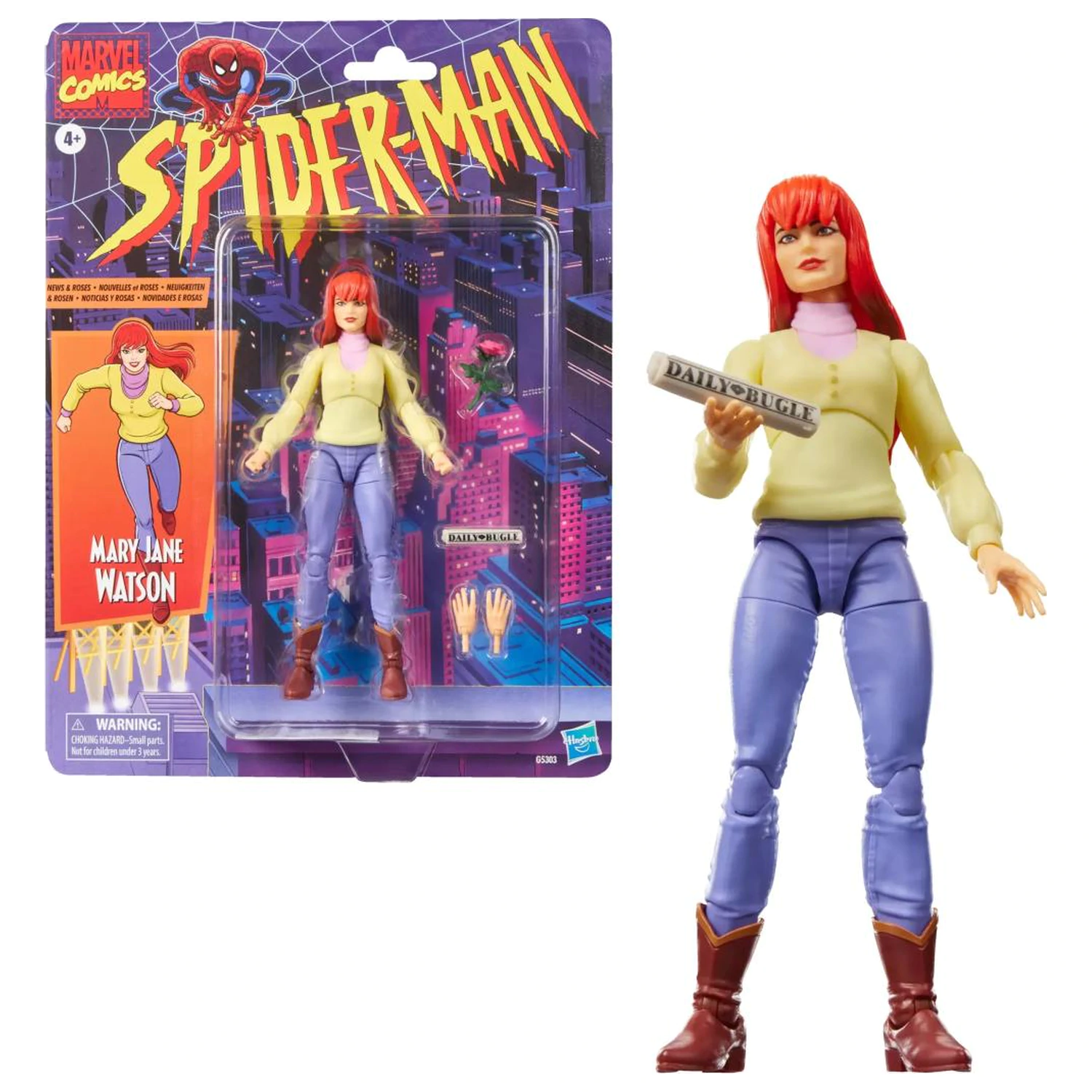 Spider-Man Mary Jane Watson Figur Legend Series 15 cm Produktfoto