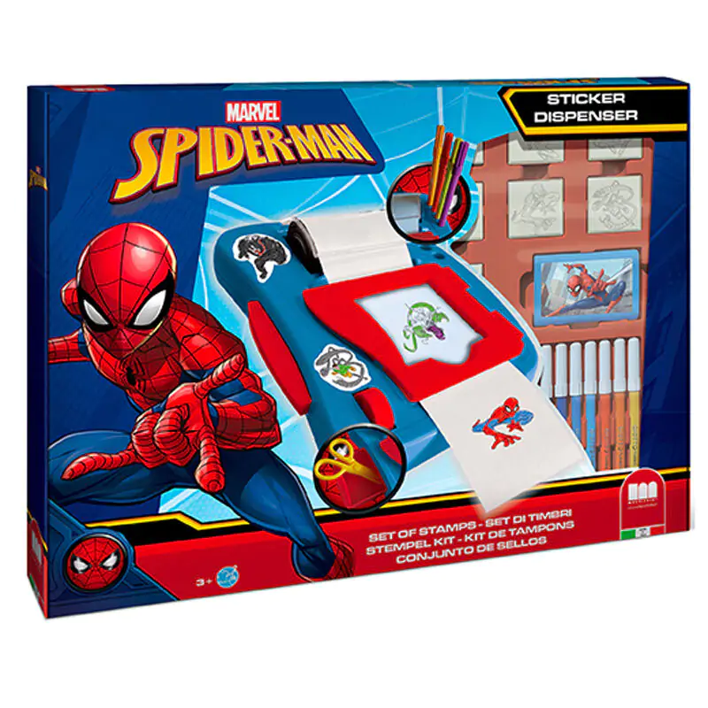 Marvel Spiderman Aufkleber Maschine termékfotó