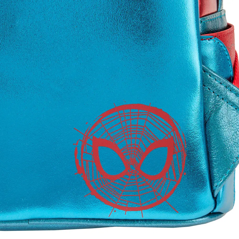 Loungefly Marvel Spiderman Metallic Rucksack 25cm Produktfoto
