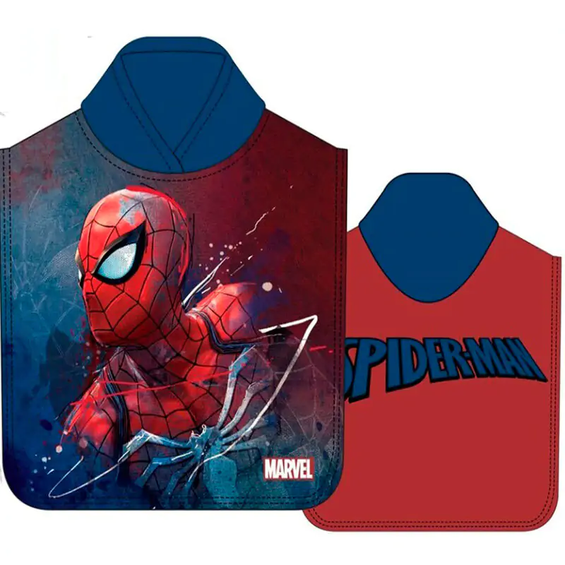 Marvel Spiderman Microfaser Poncho Handtuch termékfotó