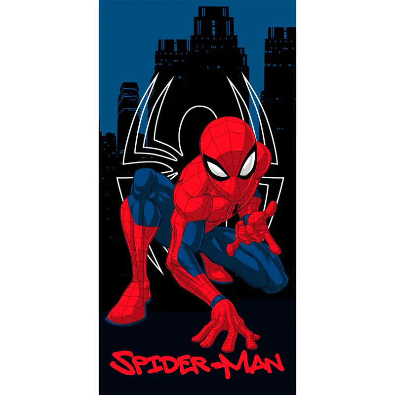 Marvel Spiderman Microfaser Strandtuch Produktfoto