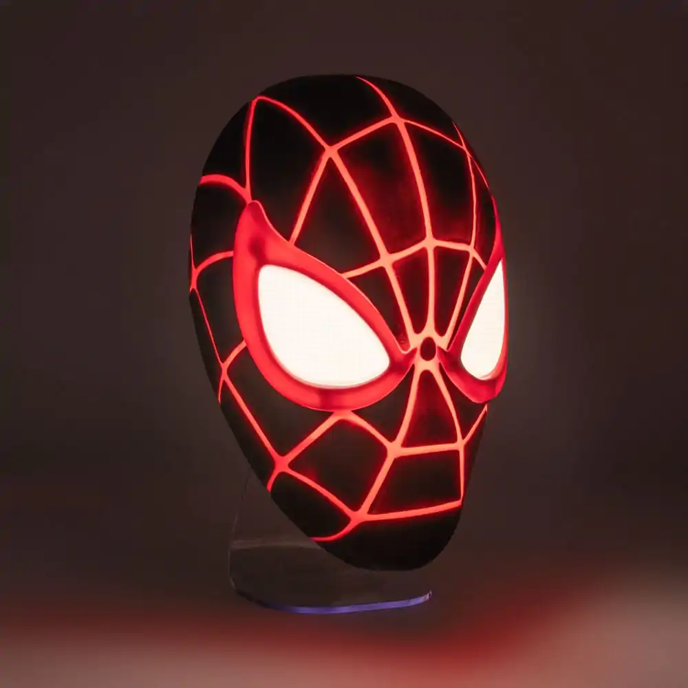 Spider-Man 3D LED Licht Miles Morales Maske Produktfoto