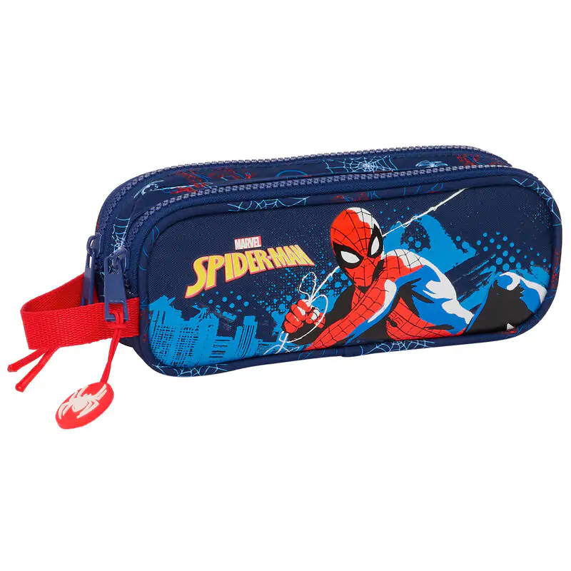 Marvel Spiderman Neon Doppeltes Mäppchen Produktfoto