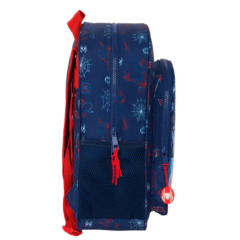 Marvel Spiderman Neon Anpassungsfähig Rucksack 38cm Produktfoto