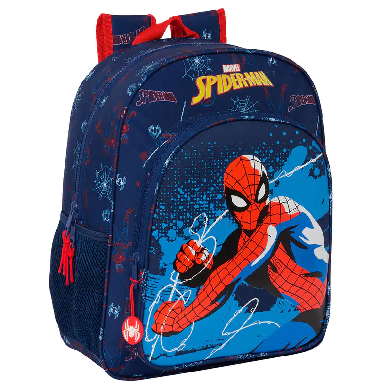 Marvel Spiderman Neon Anpassungsfähig Rucksack 38cm Produktfoto