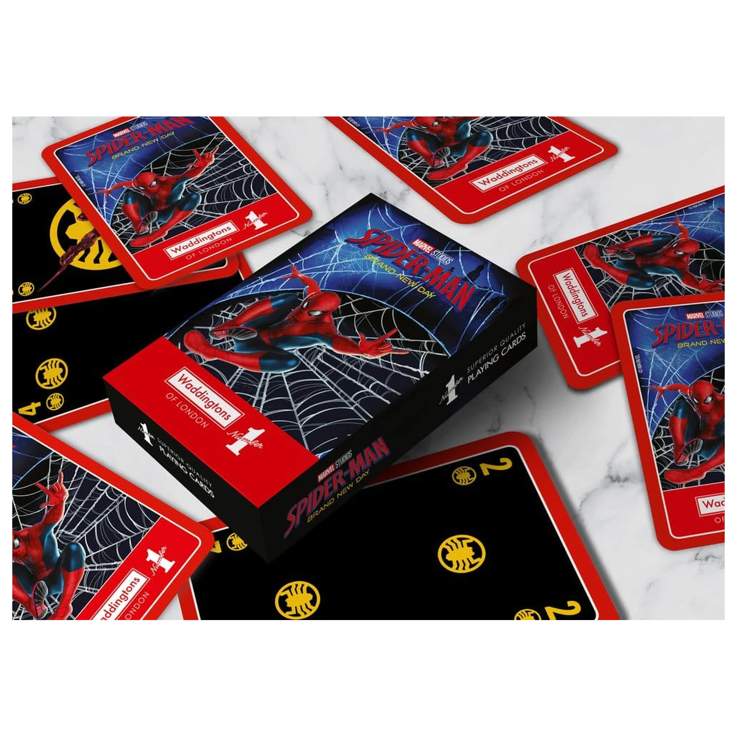 Spider-Man Nr.1 Spielkarten *German* Produktfoto
