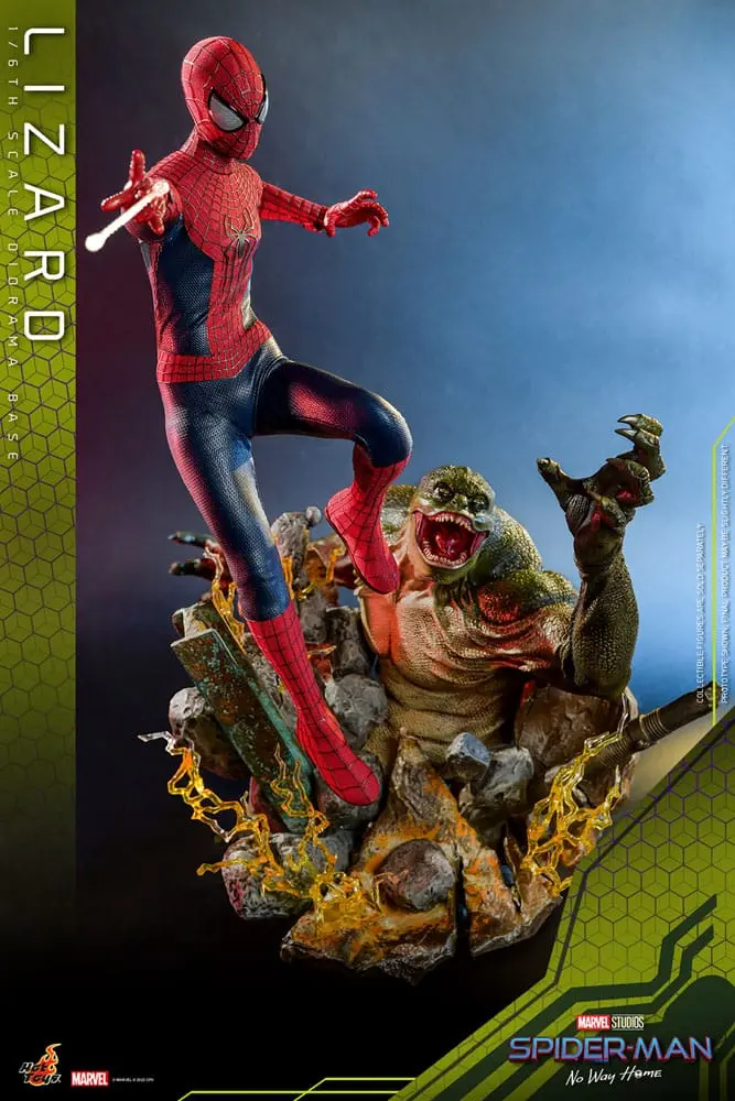 Spider-Man: No Way Home Diorama-Base 1/6 Lizard Produktfoto