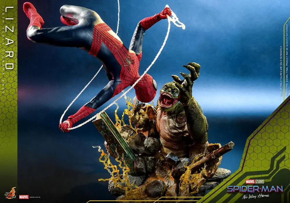 Spider-Man: No Way Home Diorama-Base 1/6 Lizard Produktfoto