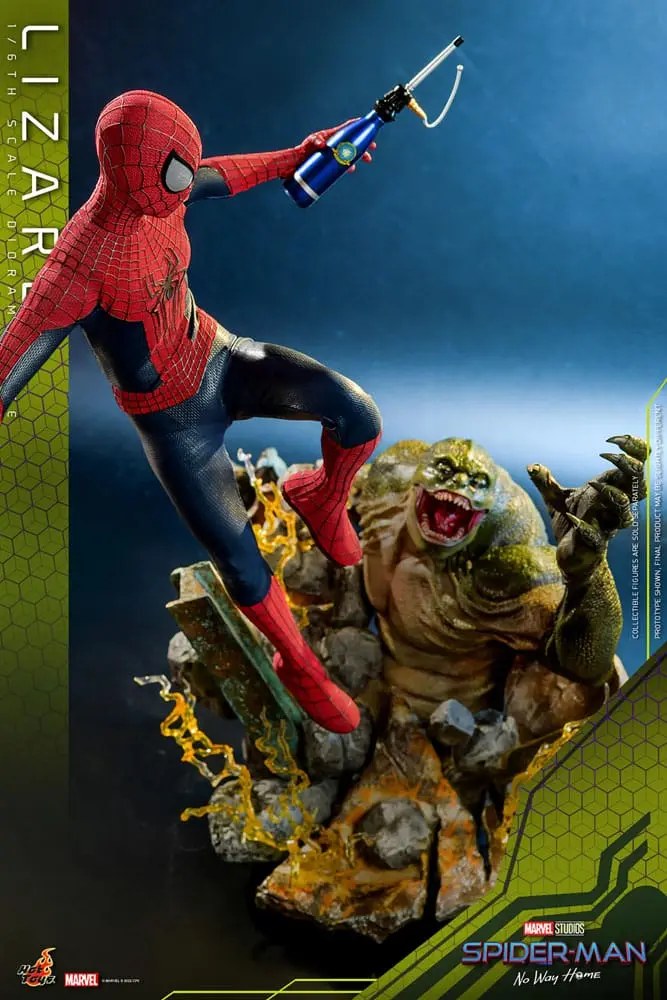 Spider-Man: No Way Home Diorama-Base 1/6 Lizard Produktfoto
