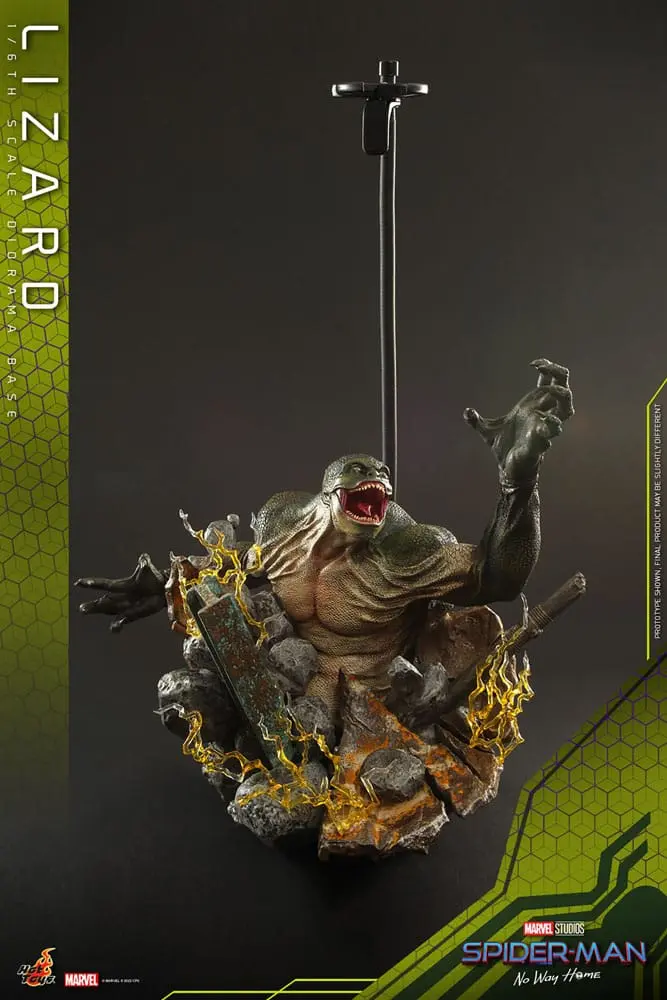 Spider-Man: No Way Home Diorama-Base 1/6 Lizard Produktfoto