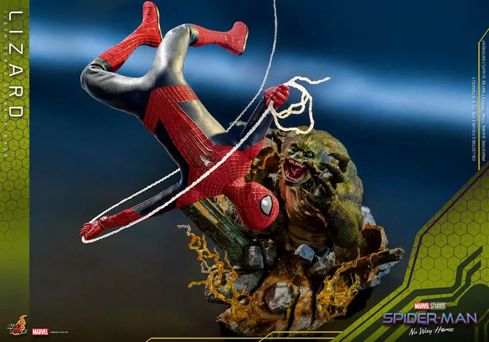 Spider-Man: No Way Home Diorama-Base 1/6 Lizard Produktfoto