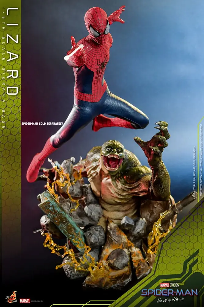 Spider-Man: No Way Home Diorama-Base 1/6 Lizard Produktfoto