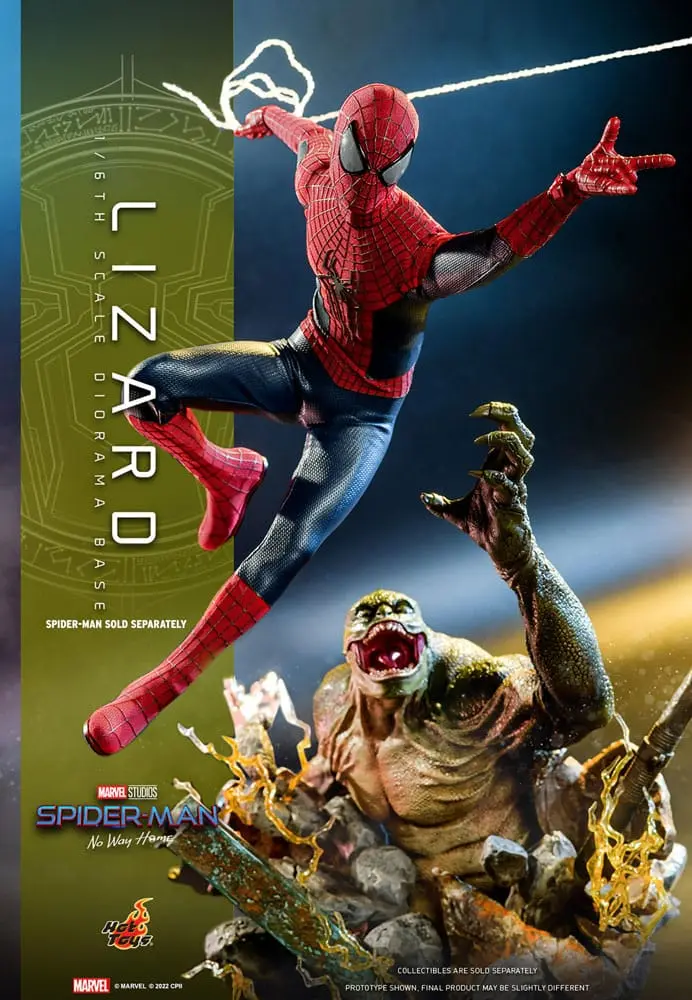 Spider-Man: No Way Home Diorama-Base 1/6 Lizard Produktfoto