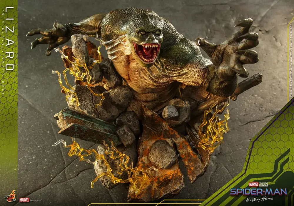 Spider-Man: No Way Home Diorama-Base 1/6 Lizard Produktfoto