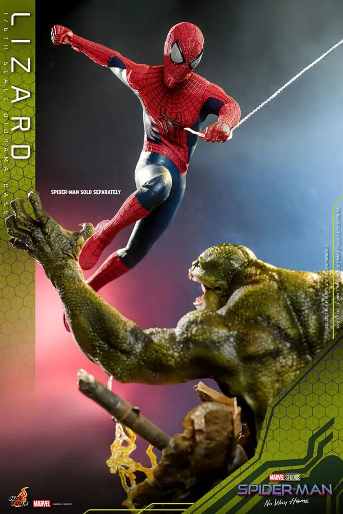 Spider-Man: No Way Home Diorama-Base 1/6 Lizard Produktfoto