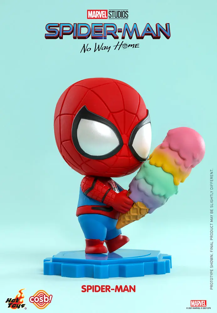 Spider-Man: No Way Home Cosbi Minifigur Spider-Man (Ice Cream) 8 cm termékfotó