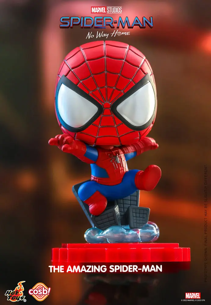 Spider-Man: No Way Home Cosbi Minifigur The Amazing Spider-Man 8 cm Produktfoto
