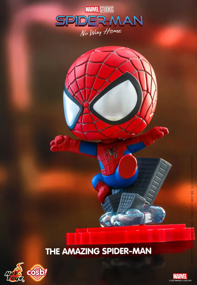 Spider-Man: No Way Home Cosbi Minifigur The Amazing Spider-Man 8 cm Produktfoto