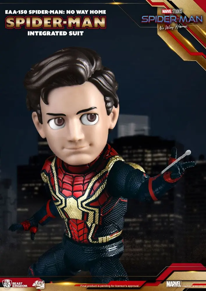Spider-Man: No Way Home Egg Attack Actionfigur Spider-Man Integrated Suit 17 cm termékfotó