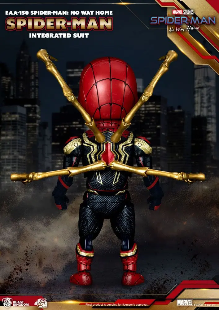 Spider-Man: No Way Home Egg Attack Actionfigur Spider-Man Integrated Suit 17 cm termékfotó