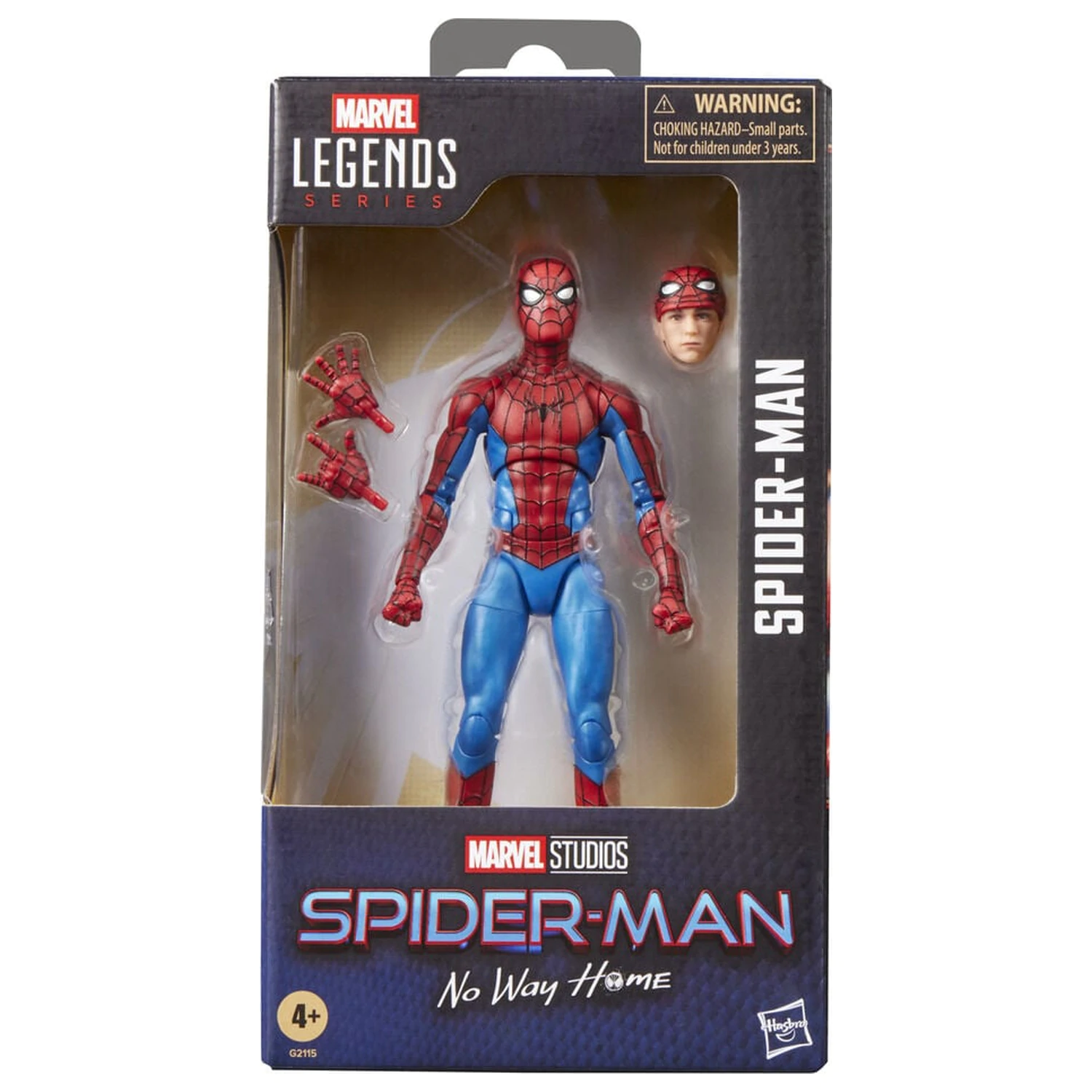 Spider-Man No Way Home Marvel Legends Series Spider-Man Figur 15cm Produktfoto