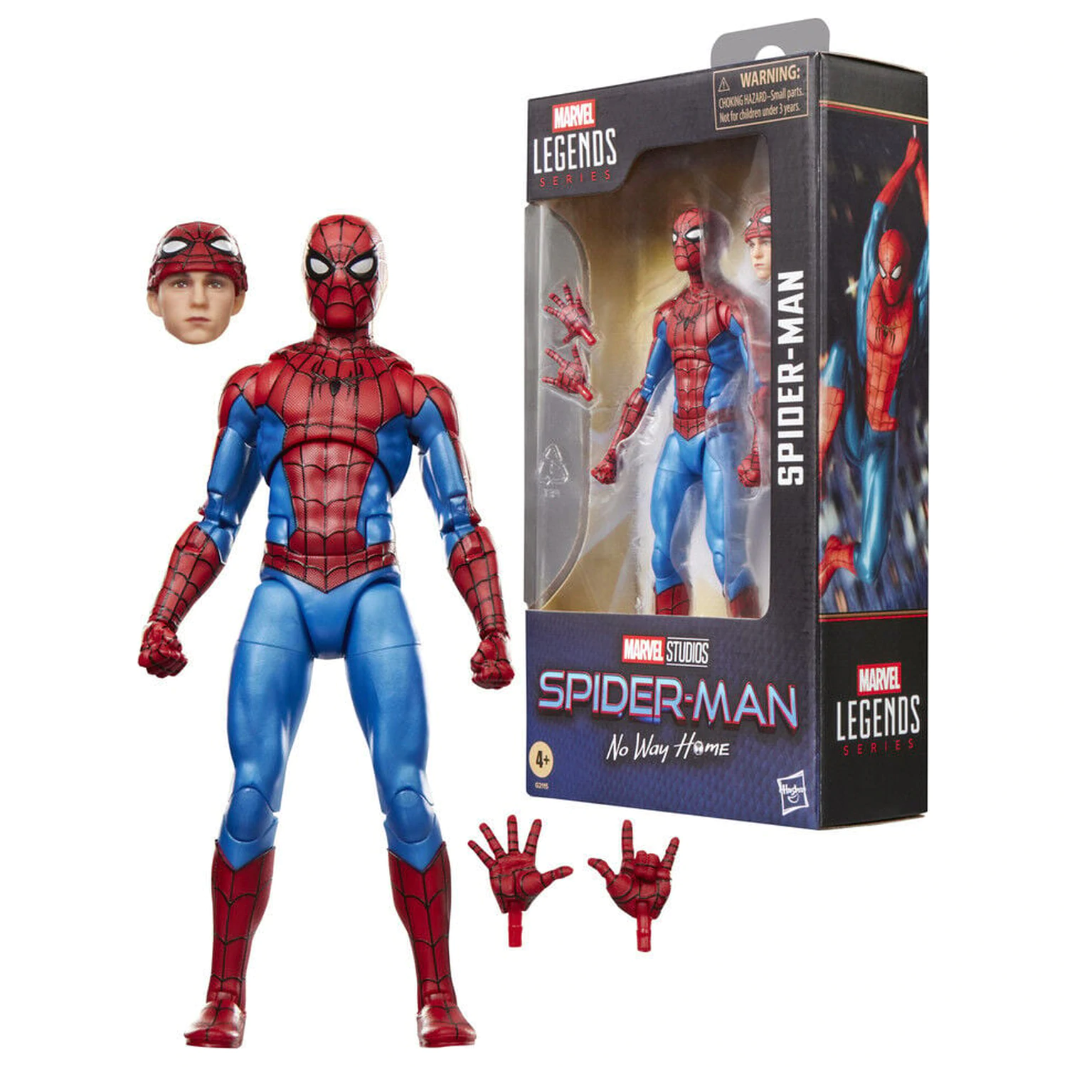 Spider-Man No Way Home Marvel Legends Series Spider-Man Figur 15cm Produktfoto