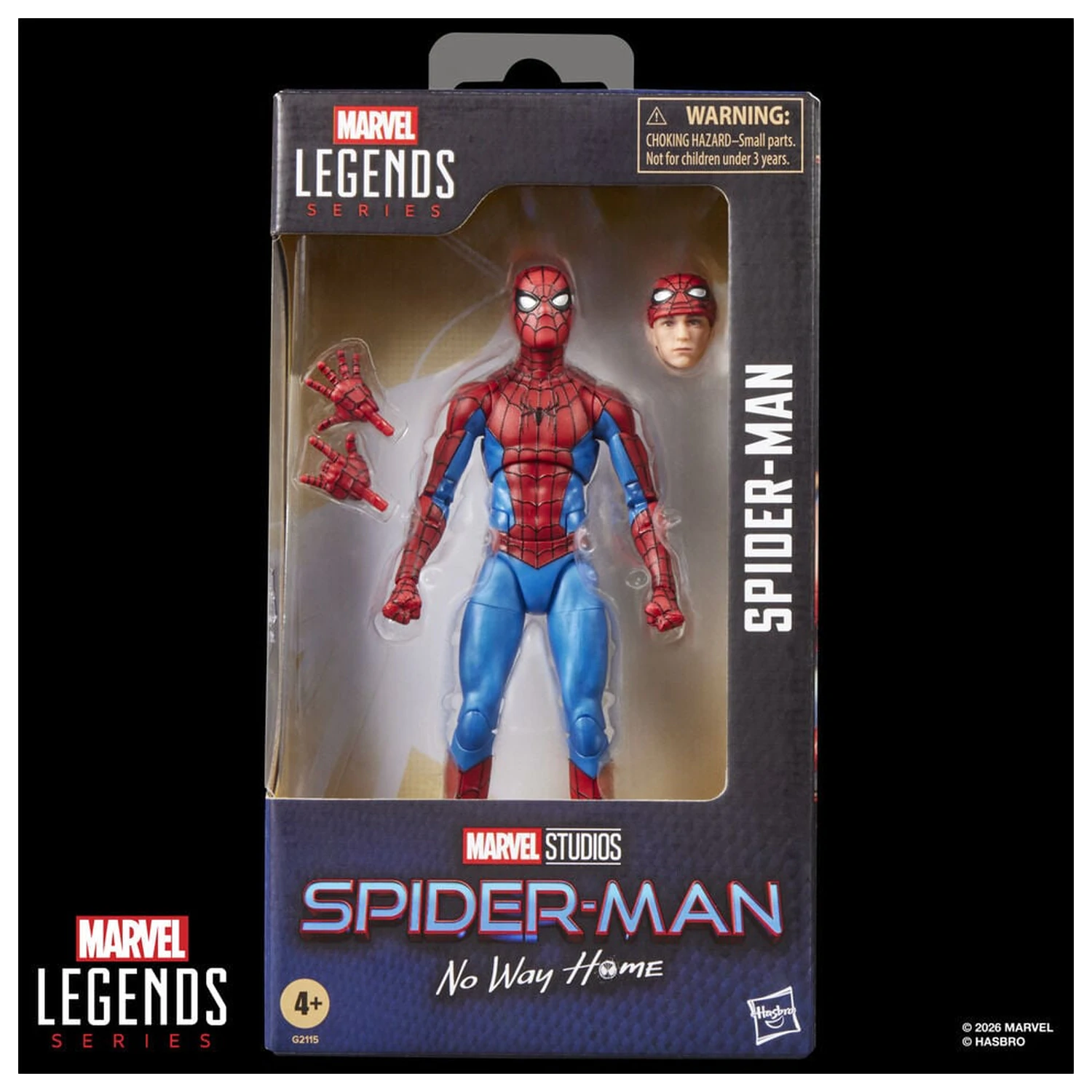Spider-Man No Way Home Marvel Legends Series Spider-Man Figur 15cm Produktfoto