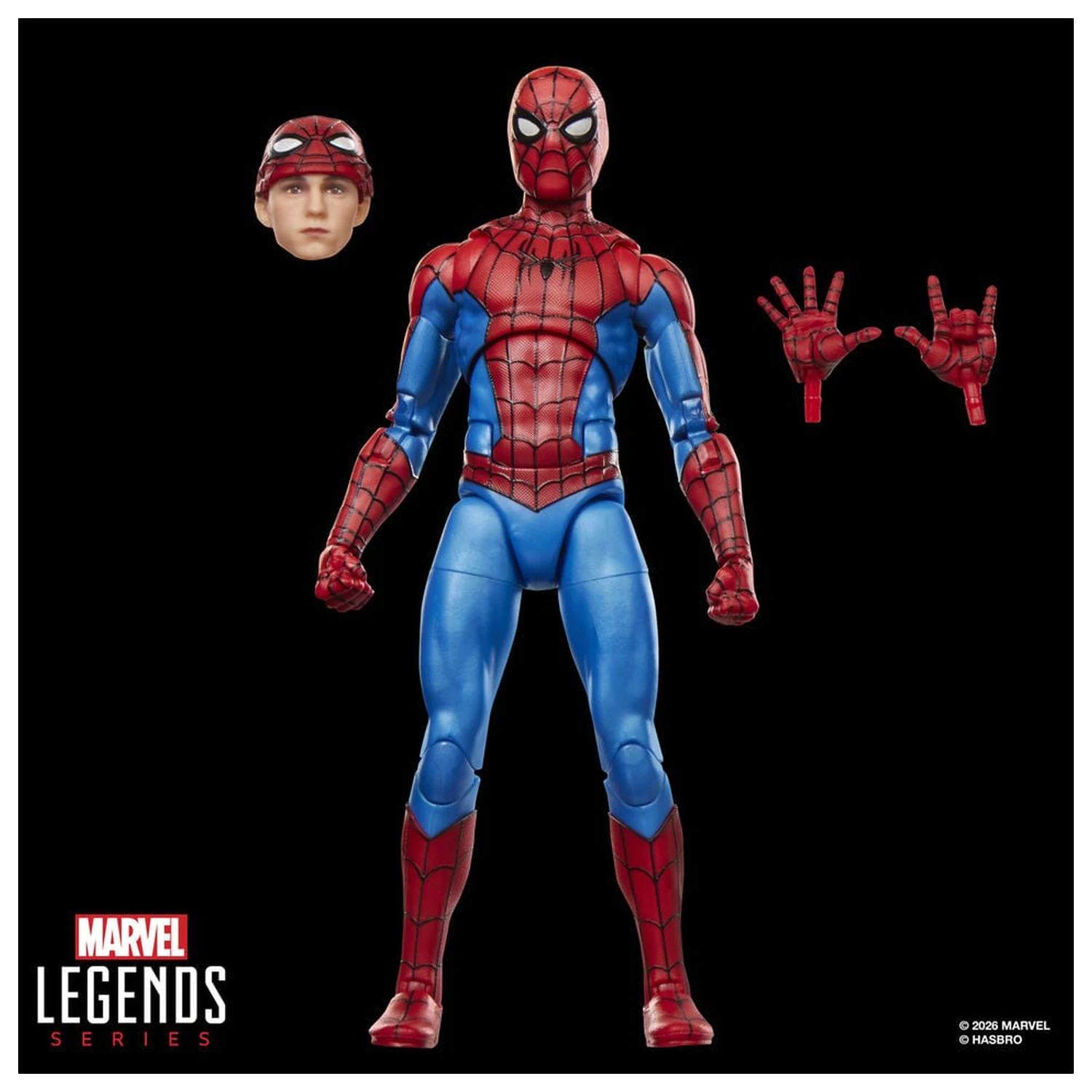 Spider-Man No Way Home Marvel Legends Series Spider-Man Figur 15cm Produktfoto