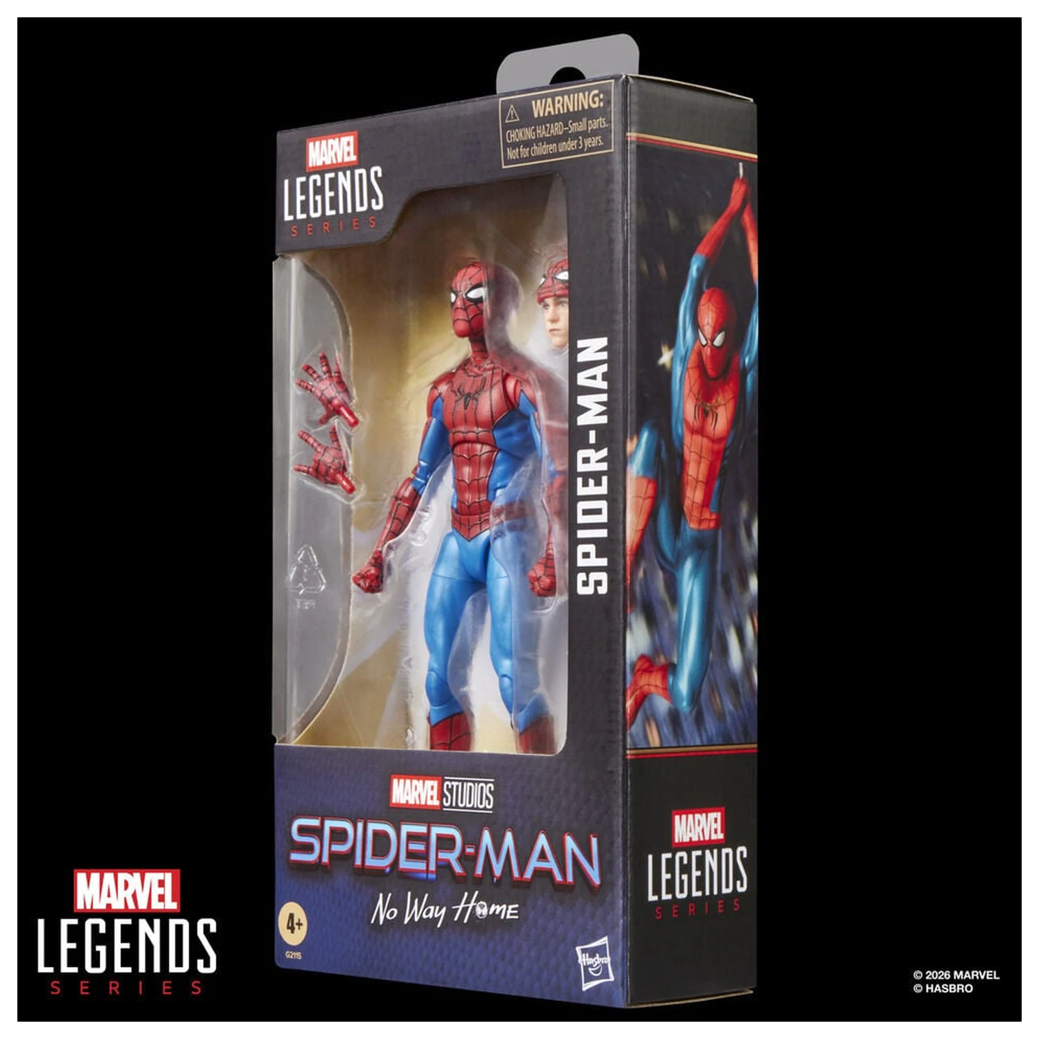 Spider-Man No Way Home Marvel Legends Series Spider-Man Figur 15cm Produktfoto