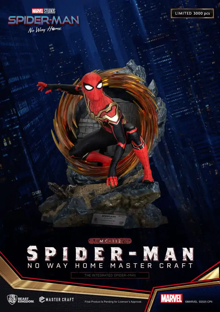 Spider-Man: No Way Home Master Craft Statue The Integrated Spider-Man 31 cm Produktfoto