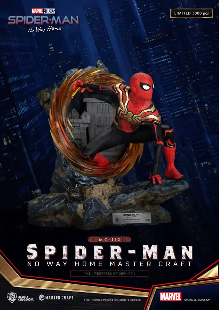Spider-Man: No Way Home Master Craft Statue The Integrated Spider-Man 31 cm Produktfoto