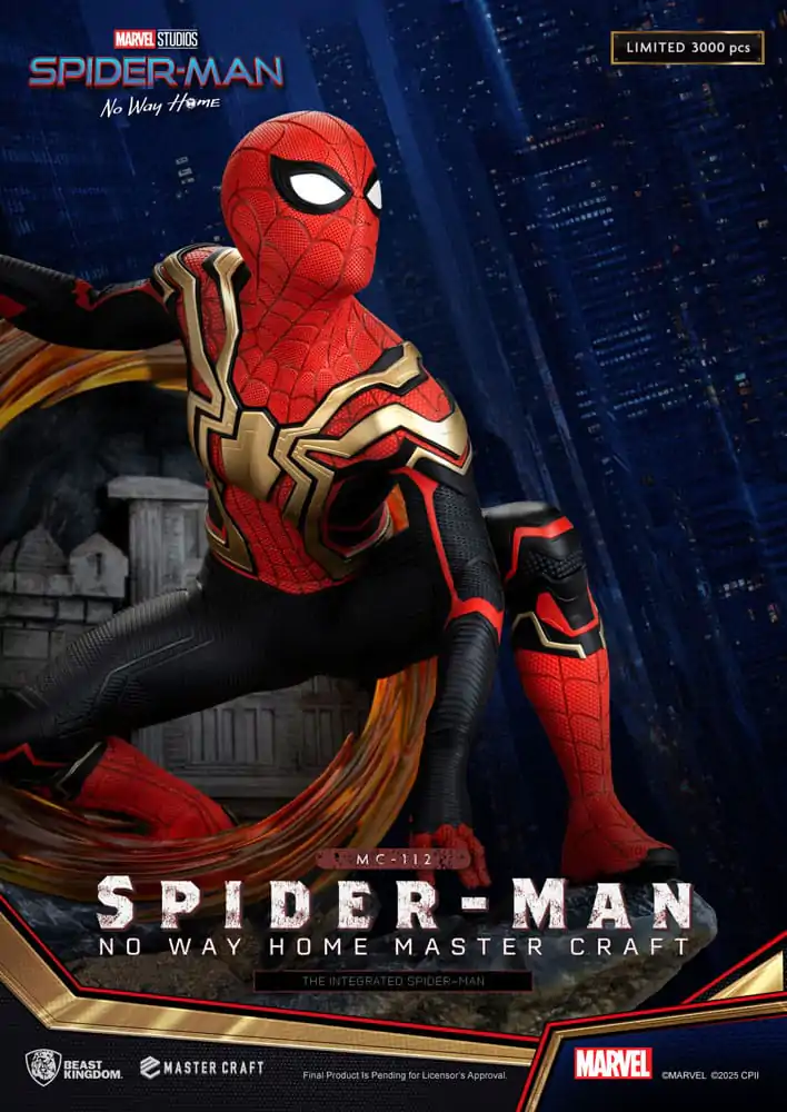 Spider-Man: No Way Home Master Craft Statue The Integrated Spider-Man 31 cm Produktfoto