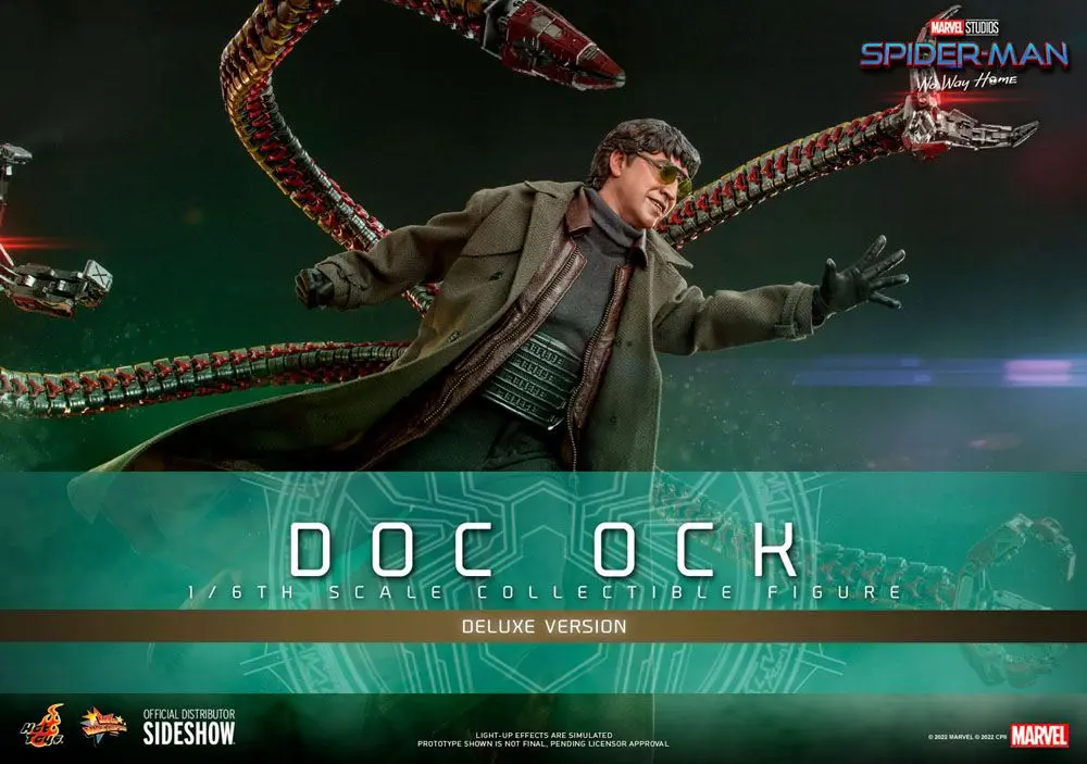 Spider-Man: No Way Home Movie Masterpiece Actionfigur 1/6 Doc Ock (Deluxe Version) 31 cm termékfotó