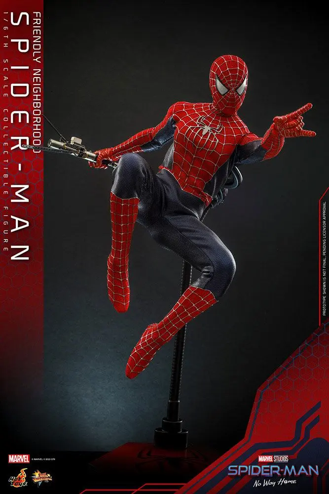 Spider-Man: No Way Home Movie Masterpiece Action Figur 1/6 Friendly Neighborhood Spider-Man 30 cm termékfotó