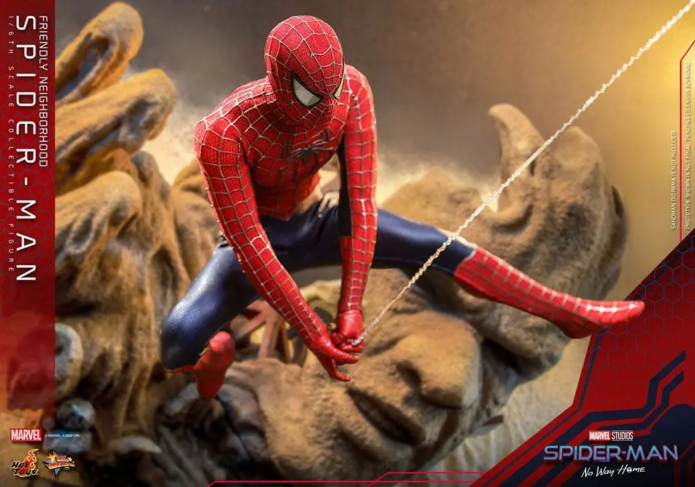 Spider-Man: No Way Home Movie Masterpiece Action Figur 1/6 Friendly Neighborhood Spider-Man 30 cm Produktfoto