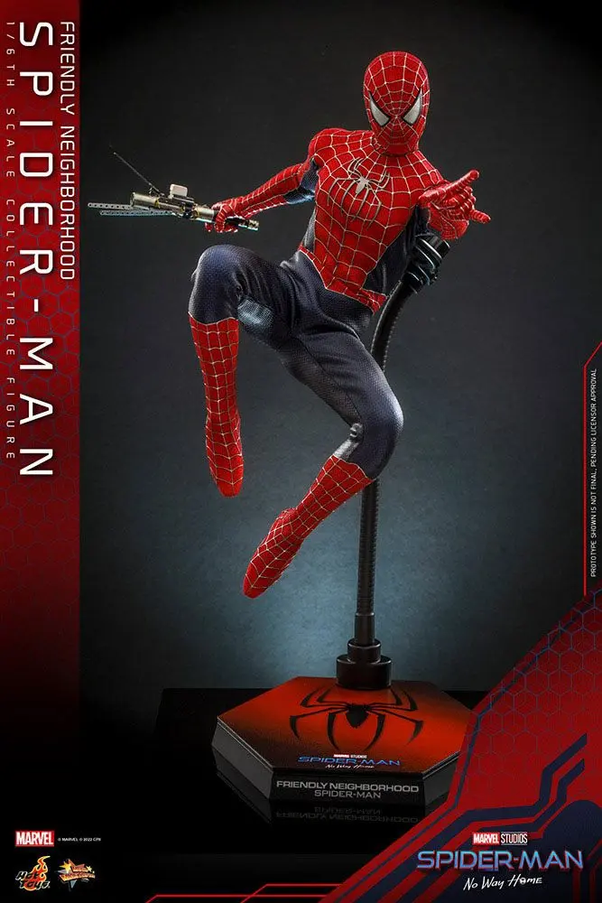 Spider-Man: No Way Home Movie Masterpiece Action Figur 1/6 Friendly Neighborhood Spider-Man 30 cm termékfotó