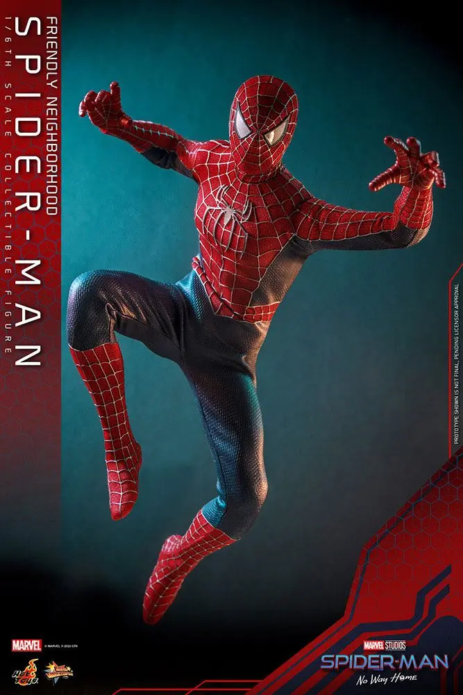 Spider-Man: No Way Home Movie Masterpiece Action Figur 1/6 Friendly Neighborhood Spider-Man 30 cm Produktfoto