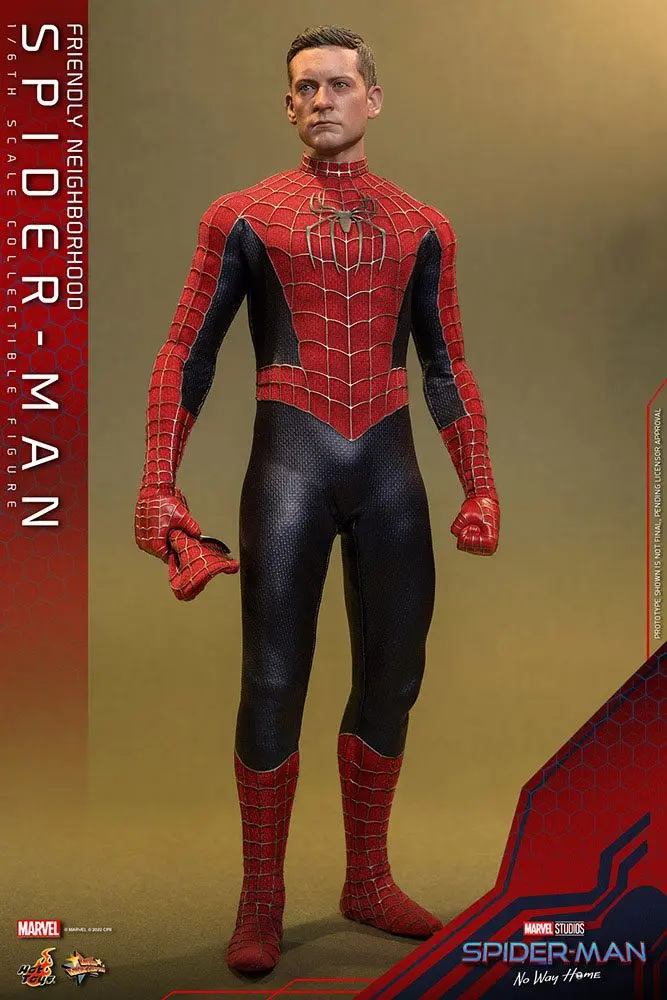 Spider-Man: No Way Home Movie Masterpiece Action Figur 1/6 Friendly Neighborhood Spider-Man 30 cm Produktfoto