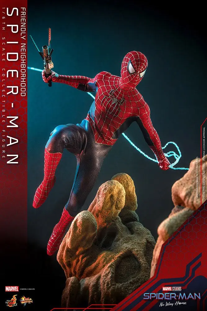 Spider-Man: No Way Home Movie Masterpiece Action Figur 1/6 Friendly Neighborhood Spider-Man 30 cm termékfotó