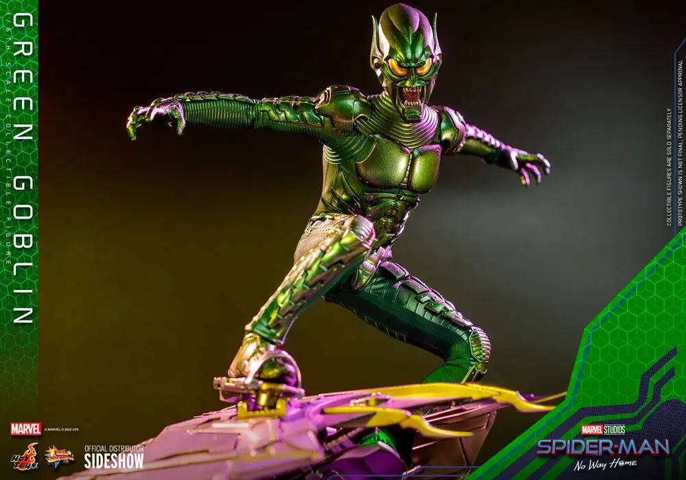 Spider-Man: No Way Home Movie Masterpiece Actionfigur 1/6 Green Goblin 30 cm termékfotó