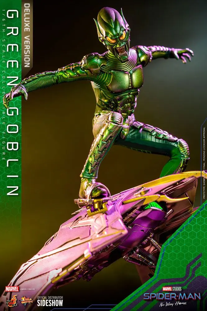 Spider-Man: No Way Home Movie Masterpiece Actionfigur 1/6 Green Goblin (Deluxe Version) 30 cm termékfotó