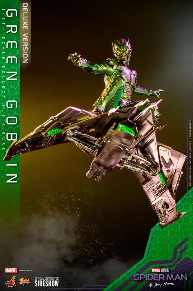 Spider-Man: No Way Home Movie Masterpiece Actionfigur 1/6 Green Goblin (Deluxe Version) 30 cm termékfotó