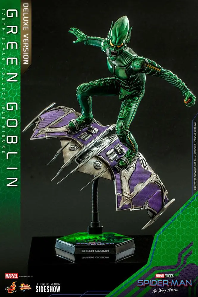 Spider-Man: No Way Home Movie Masterpiece Actionfigur 1/6 Green Goblin (Deluxe Version) 30 cm termékfotó