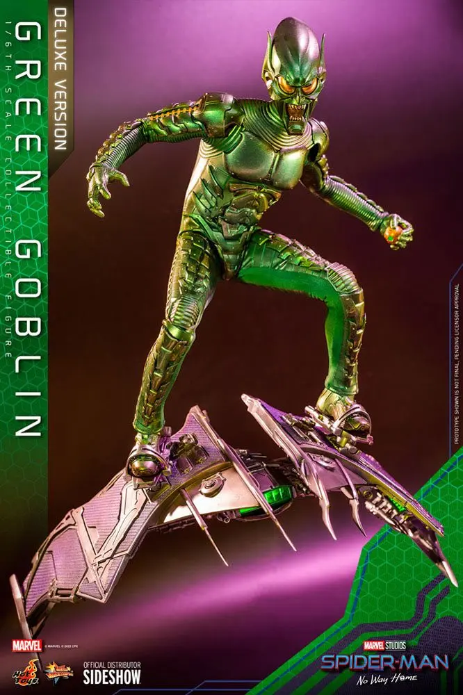 Spider-Man: No Way Home Movie Masterpiece Actionfigur 1/6 Green Goblin (Deluxe Version) 30 cm termékfotó