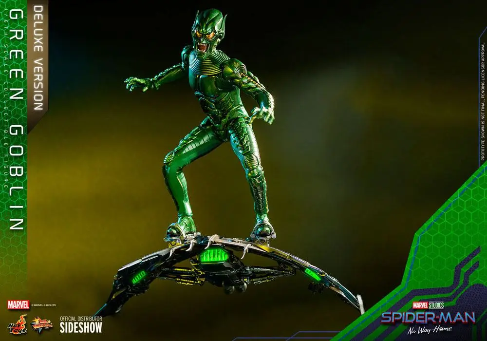 Spider-Man: No Way Home Movie Masterpiece Actionfigur 1/6 Green Goblin (Deluxe Version) 30 cm termékfotó