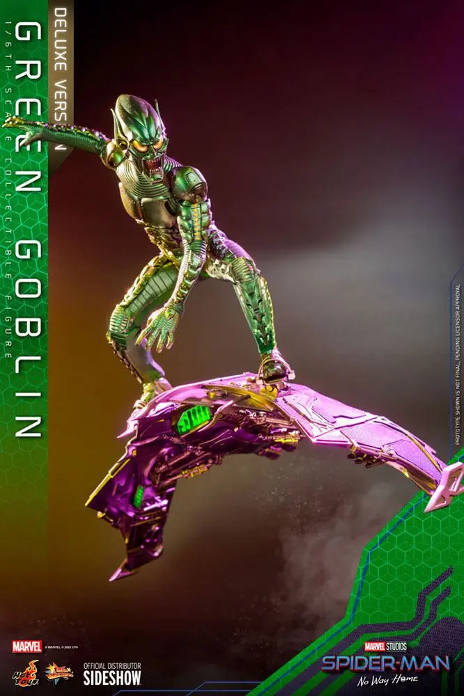 Spider-Man: No Way Home Movie Masterpiece Actionfigur 1/6 Green Goblin (Deluxe Version) 30 cm termékfotó