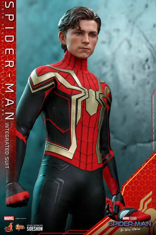 Spider-Man: No Way Home Movie Masterpiece Actionfigur 1/6 Spider-Man (Integrated Suit) 29 cm Produktfoto