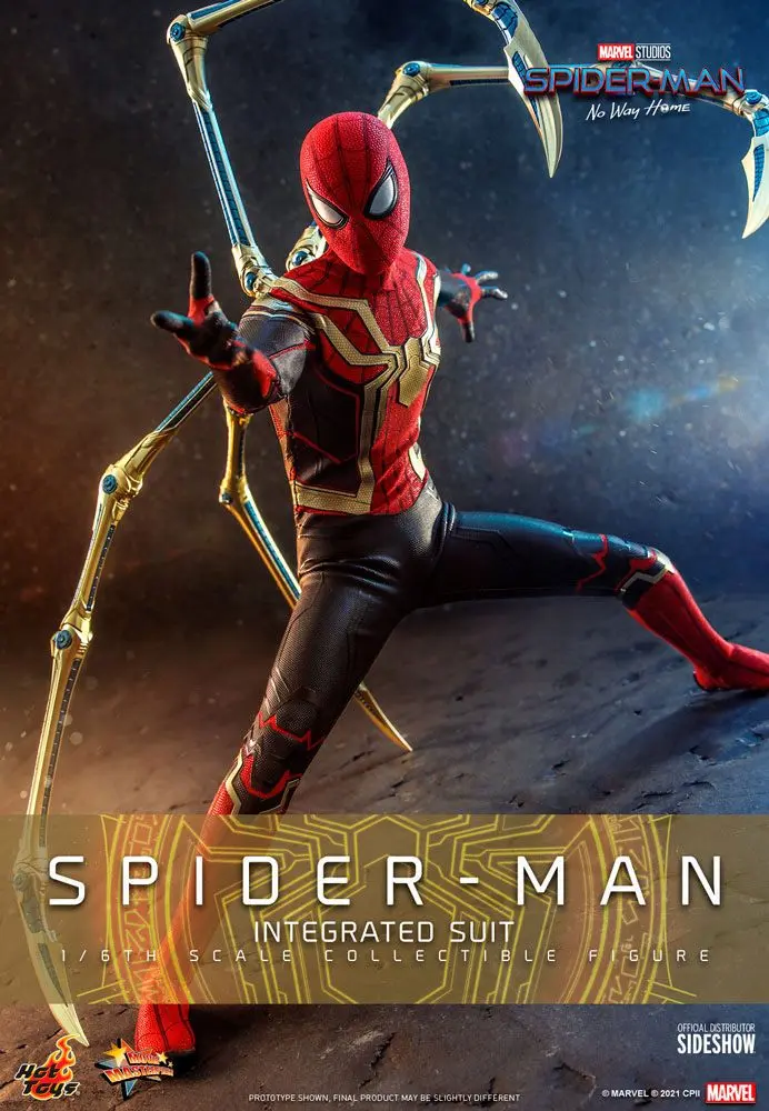 Spider-Man: No Way Home Movie Masterpiece Actionfigur 1/6 Spider-Man (Integrated Suit) 29 cm Produktfoto